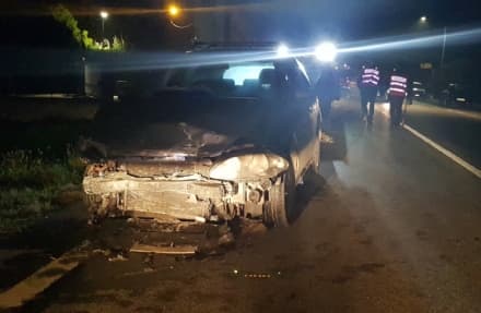 OZEGNA-SAN GIORGIO - Incidente stradale, due feriti - FOTO