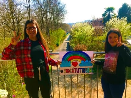CANAVESE - «Andrà tutto bene!»: flash mob, l'inno di Mameli, i tanti disegni dei bambini contro la paura del coronavirus - FOTO