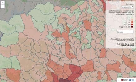 CORONAVIRUS - «Tregua» di Pasqua anche in Canavese: i dati dei contagi diffusi dalla Regione Piemonte - LE TABELLE COMUNE PER COMUNE