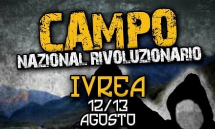 IVREA - Campo «nazional-rivoluzionario»: pronto esposto in procura