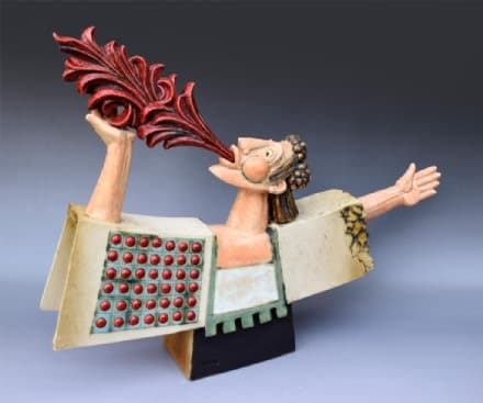 CASTELLAMONTE - Mostra della Ceramica, al Cantiere delle arti le opere di Baruzzi, Marthyn e Quagliolo - FOTO