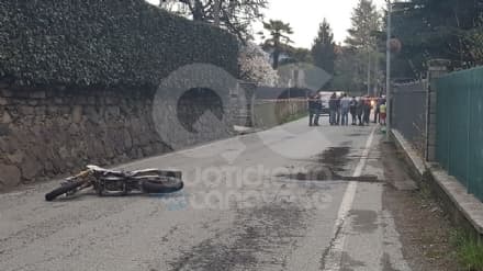 TRAGEDIA A CUORGNE' - Muore a 15 anni cadendo con la moto sulla strada per Buasca - FOTO