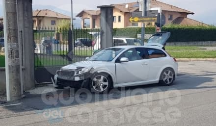 FAVRIA-OGLIANICO - Ennesimo incidente al «solito» incrocio - FOTO