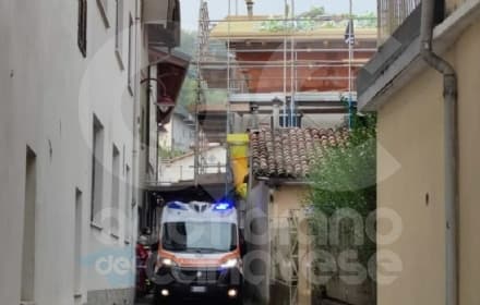 SCARMAGNO - Incidente nel cantiere edile, 67enne in prognosi riservata. La Cgil Ivrea chiede più controlli - FOTO e VIDEO