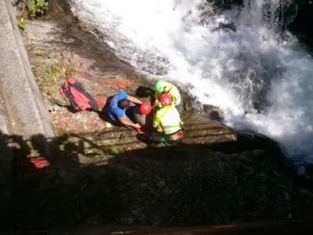 RIBORDONE - Pescatore francese salvato dal soccorso alpino