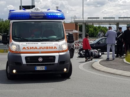 SAN GIORGIO - Auto contro scooter: grave 41enne di San Giusto - VIDEO