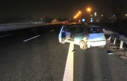 TANGENZIALE - Autista ubriaco provoca incidente: donna ferita