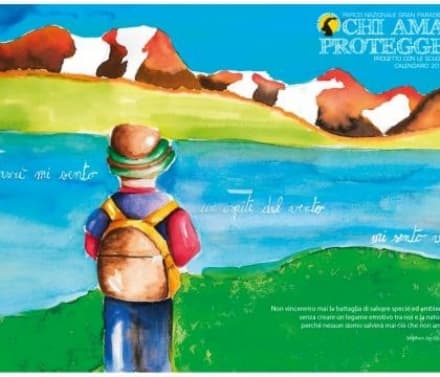 PARCO - Le scuole di mezzo Canavese sul calendario del Gran Paradiso