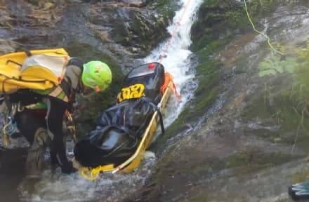 VALLE ORCO - Importante corso di formazione per il soccorso alpino
