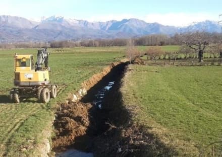 RIVAROLO - Pulito lo scolmatore grazie alla protezione civile