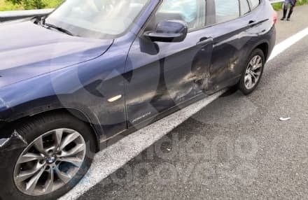 SAN GIORGIO CANAVESE - Auto contro cinghiale sulla Torino-Aosta: 33enne ferito. L'animale, invece, è morto - FOTO