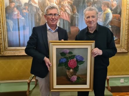 CHIVASSO - Donato al Comune un dipinto di Lorenzo Bena