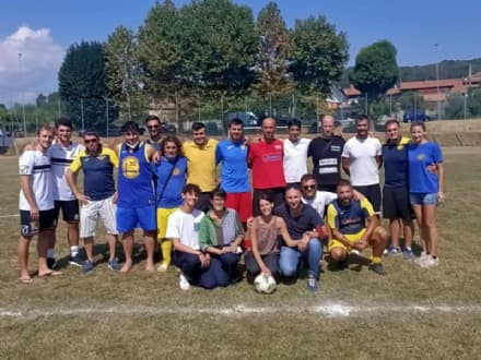 MONTALENGHE - Il campo sportivo intitolato all'ex assessore Maurizio Matteini - FOTO