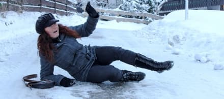 CANAVESE - Tutti giù per terra: con neve e ghiaccio raffica di ricoverati. In 107 al pronto soccorso...