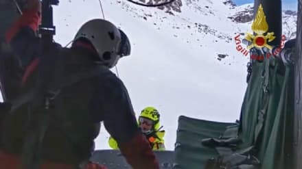 AEREO CADUTO - Stop alle operazioni di recupero causa neve