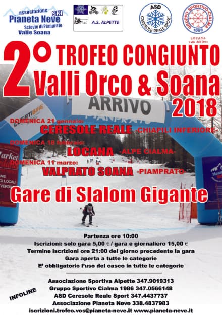 SCI - Seconda tappa del Trofeo Congiunto Valli Orco e Soana