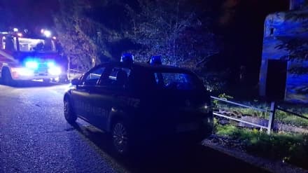 CASTELLAMONTE - Incendio «sospetto»: intervento dei pompieri