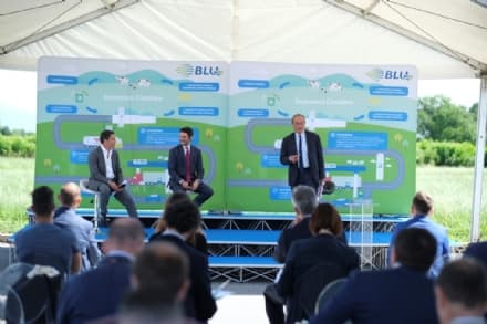 SAN MAURIZIO - La prima stazione di servizio con il biometano liquefatto