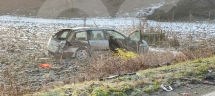 ROMANO CANAVESE-IVREA - Mortale sulla statale 26: la vittima è un benzinaio di 57 anni - FOTO e VIDEO