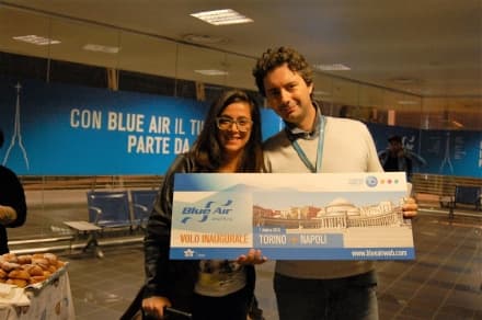 CASELLE - Napoli è più vicina: apre il nuovo volo di Blue Air