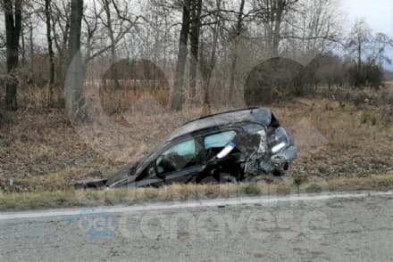 SAN BENIGNO - Brutto incidente sulla provinciale per Foglizzo: un automobilista ferito - FOTO
