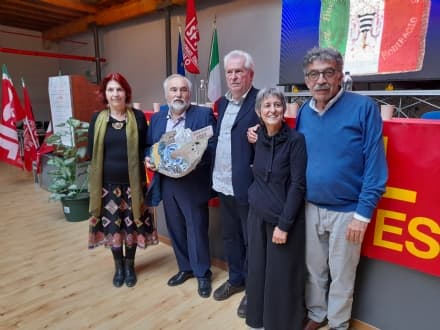 CUORGNE' - Consegnato il «Bugia Nen 2022» alle Società di Mutuo Soccorso del Canavese - FOTO