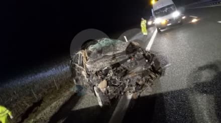 AUTOSTRADA A5 - Spaventoso incidente: tre ragazzi feriti - FOTO