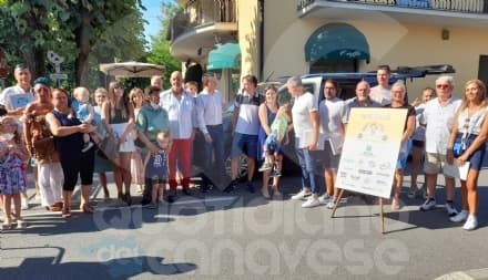SAN GIUSTO CANAVESE - Tutti per Nicolò: consegnata la vettura per aiutare il bimbo e la sua famiglia - FOTO
