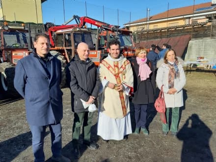 RIVAROLO CANAVESE - La frazione Pasquaro ha festeggiato Sant'Antonio Abate - FOTO