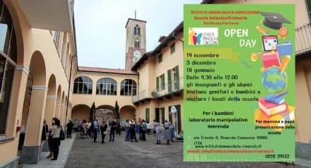 RIVAROLO CANAVESE - All'Istituto Immacolata Concezione tre giornate di «Open day»