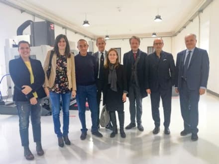 IVREA - La sindaca Appendino in visita alla sede del Ciac