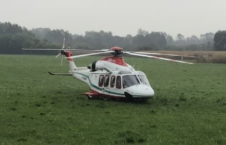 FAVRIA-BUSANO - Incidente sulla provinciale: due motociclisti feriti, trasportati in ospedale