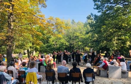 VALPERGA - Al «Campass» di Belmonte grande successo per la musica di «Divina Armonia» - VIDEO
