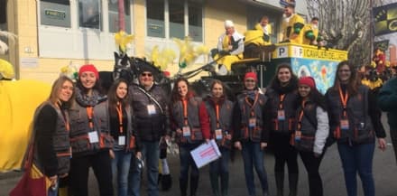 IVREA - Gli studenti di veterinaria hanno «sorvegliato» i cavalli