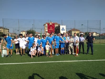 SAN MAURIZIO CANAVESE - Inaugurato il nuovo campo da calcio in sintetico
