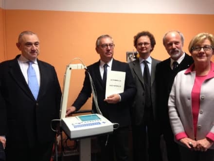 CASTELLAMONTE - Le donazioni di Lions e Rotary per l'ospedale