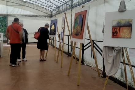 CUORGNE' - Centro Incontro Anziani a braccetto con l'arte: un successo la mostra di «Ober»