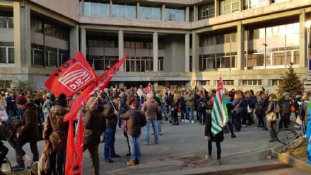 IVREA - Crisi Comdata: sono 200 i dipendenti che rischiano di perdere il lavoro a febbraio - FOTO e VIDEO