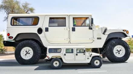 MOTORI – «Hummer H1 X3», quando il 4x4 si fa XXL