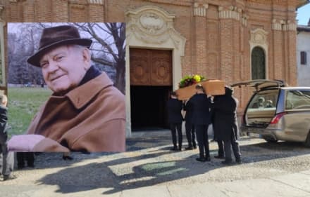 RIVAROLO CANAVESE - Città in lutto per l'addio a Paolo Cassina