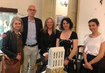 CASTELLAMONTE - Sandra Baruzzi premiata al CoffeeBreak.Museum