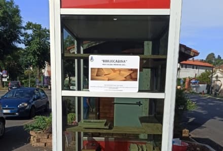 CANDIA CANAVESE - Prossima inaugurazione della bibliocabina