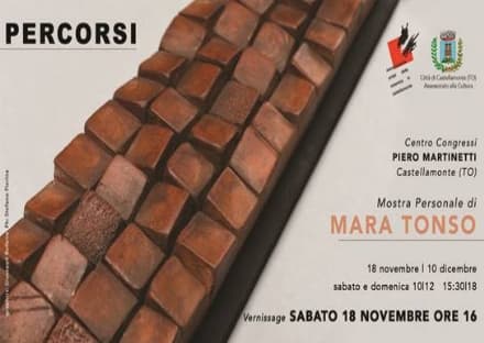 CASTELLAMONTE - Al Martinetti la mostra personale di Mara Tonso, «Percorsi» - FOTO