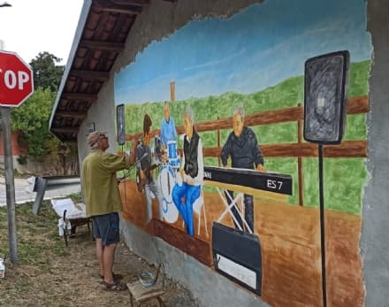 CANDIA CANAVESE - «Quel murales distrae gli automobilisti», ma Anas dà ragione al Comune e l'opera non verrà rimossa