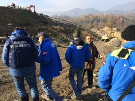 CASTELLAMONTE - Allarme ambientale: chiude la discarica di Vespia. Intervengono Arpa e carabinieri