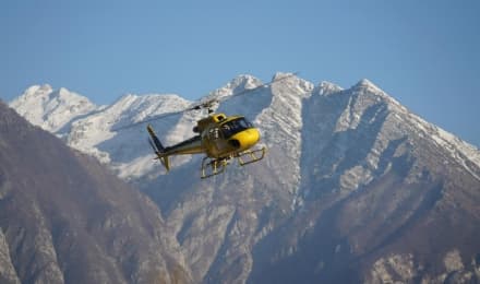 CANAVESE - Elicotteri in volo in dieci Comuni della zona per il controllo delle linee elettriche