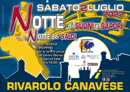 RIVAROLO CANAVESE - Suoni, sapori e saldi: torna il grande evento targato Pro Loco Rivarolo