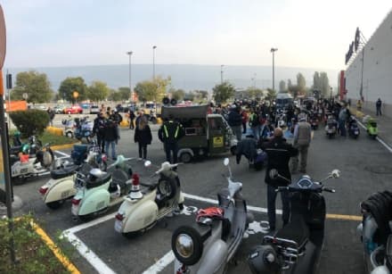 CANAVESE - Grande partecipazione al raduno promosso dal Vespa Club Ivrea - FOTO