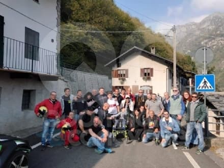 INGRIA - Motori, castagne, solidarietà: raccolti più di mille euro per il piccolo Gioele - FOTO