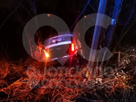 BUSANO-SAN PONSO - Investe un cinghiale e si ribalta con l'auto: un uomo ferito trasportato in ospedale - FOTO